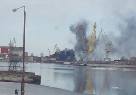 Пожар на подлодке в Северодвинске